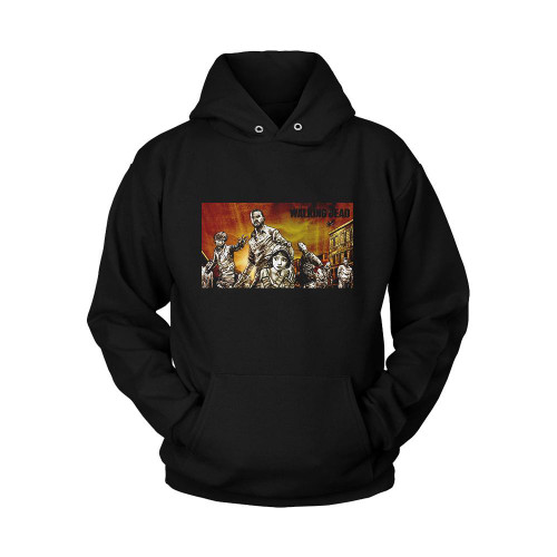 The Walking Daed Art Poster Unisex Hoodie