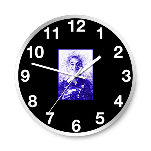 Dak Prescott Pen Drawing Portrait Wall Clocks Dak Prescott Pen Drawing Portrait Wall Clocks