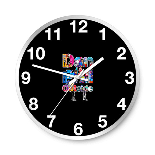 Dan And Phil Go Outside Wall Clocks Dan And Phil Go Outside Wall Clocks