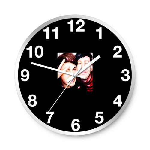 Dan And Phil Selfie Wall Clocks