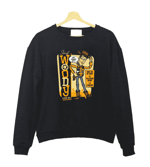 Toy Story 4 Vintage Sheriff Woody Doll Sweatshirt Sweater