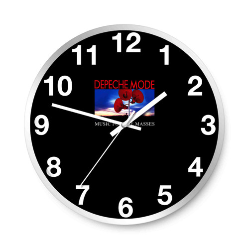 Depeche Mode Music For The Masses Wall Clocks