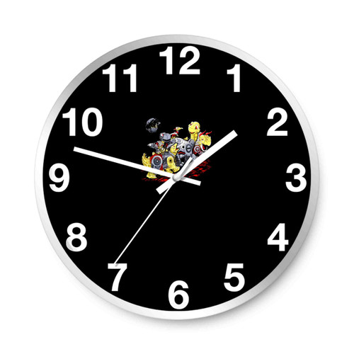 Dinosaur Bots Before Time Wall Clocks