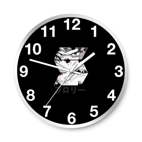 Dragon Ball Z Broly Eyes Wall Clocks