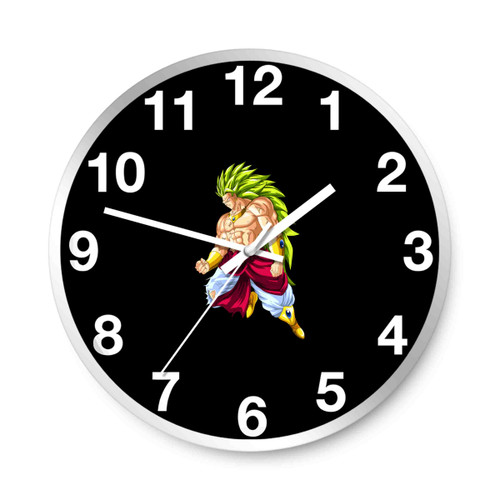 Dragon Ball Z Broly Super Saiyan Wall Clocks