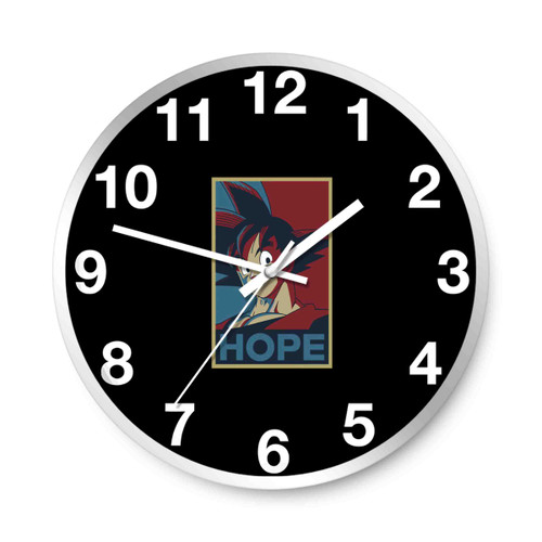 Dragon Ball Z Goku Hope Wall Clocks