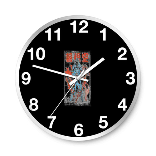 Dragon Ball Z Goku Transformation Wall Clocks