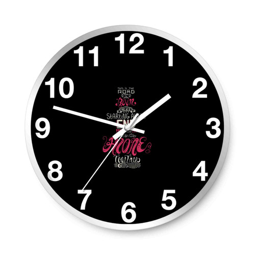 Fall Out Boy Lyric Quote Wall Clocks
