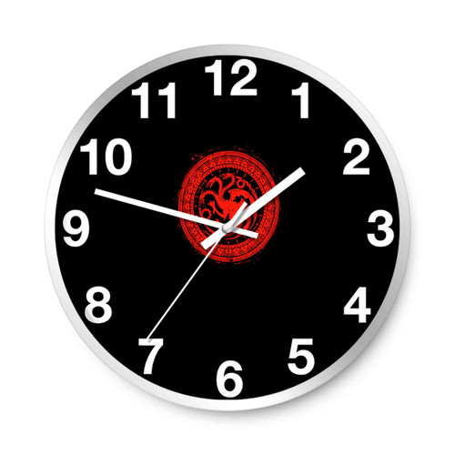 Game Of Thrones Seal Of Dragons Wall Clocks Game Of Thrones Seal Of Dragons Wall Clocks