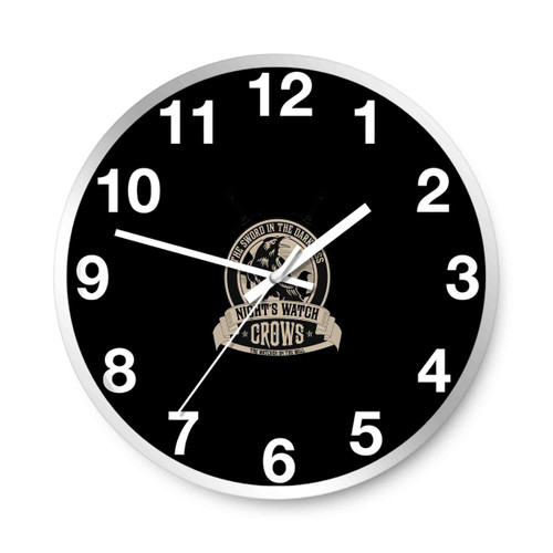 Game Of Thrones The Watchers Wall Clocks