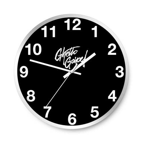 Ghetto Gospel Logo Wall Clocks