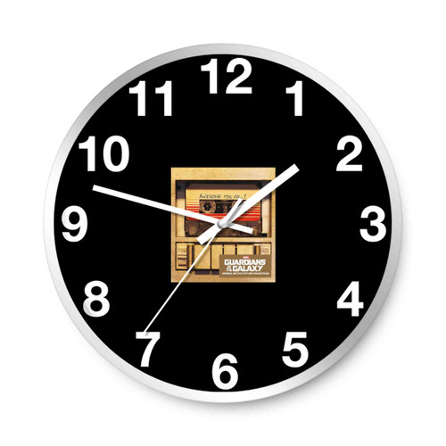 Guardians Of The Galaxy Awesome Mix Film Soundtrack Wall Clocks