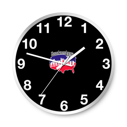 Hands Across America Wall Clocks