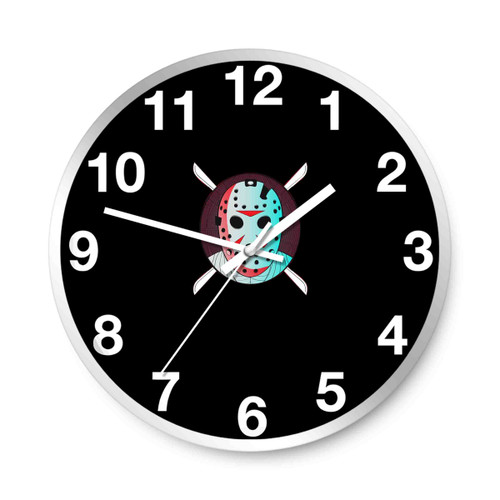 Horror Jason Voorhees Wall Clocks