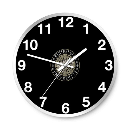 House Stark Winterfell University Wall Clocks