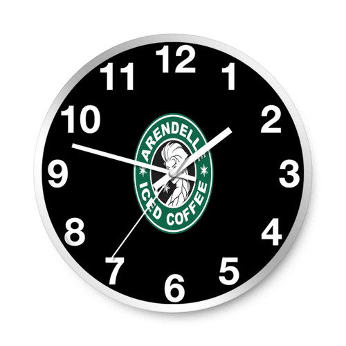 Iced Coffee Wall Clocks