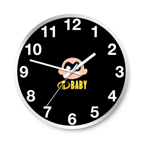 Incredibles 2 Baby Wall Clocks