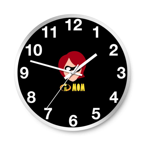 Incredibles 2 Mom Wall Clocks