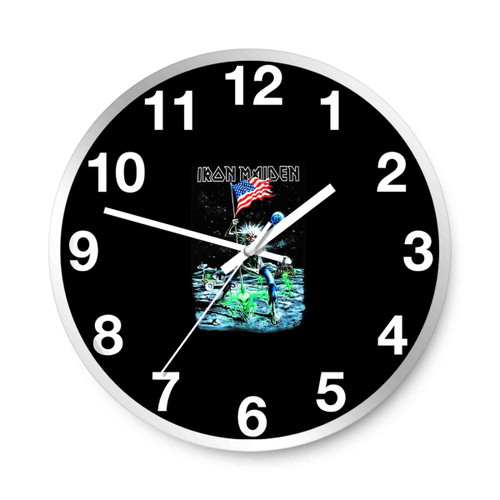 Iron Maiden Moonwalker Final Frontier Tour Wall Clocks