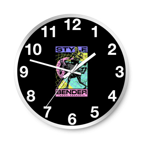 Israel Adesanya Style Bender Team Ufc Wall Clocks