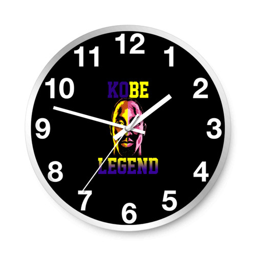 Kobe Bryant Legend Wall Clocks
