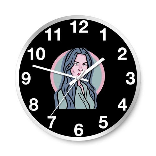 Lana Del Rey Wall Clocks