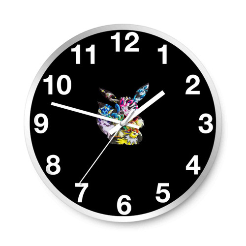 Legendary Pokemon Evolutions Wall Clocks