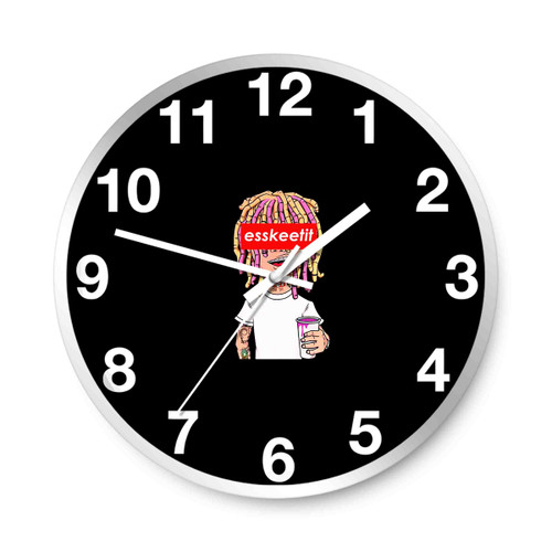 Lil Pump Esskeetit Wall Clocks