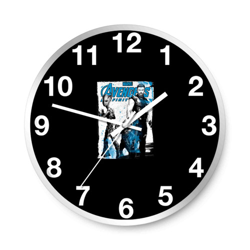 Marvel The Avengers Thor Groot In Strength Wall Clocks