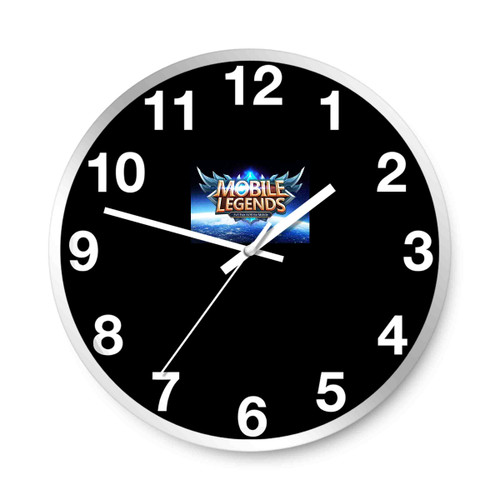 Mobile Legends Logo Wall Clocks