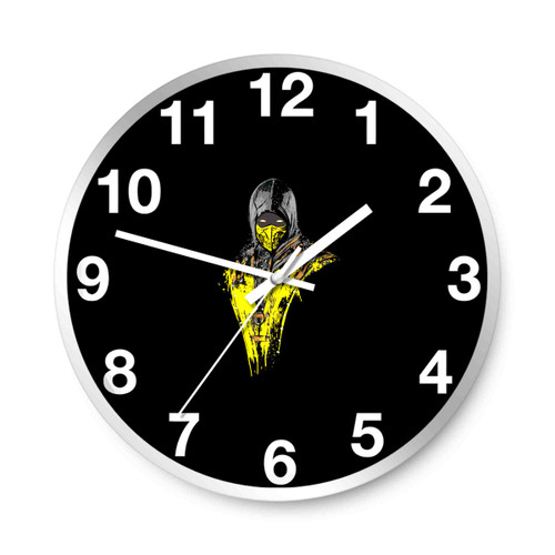 Mortal Kombat Mortal Fire Wall Clocks
