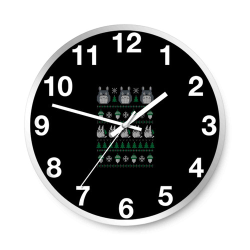 My Neighbor Threads Pattern Wall Clocks