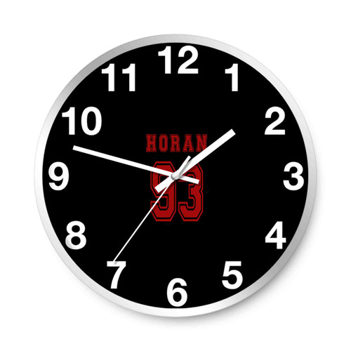 Niall Horan One Direction Back Copy Wall Clocks