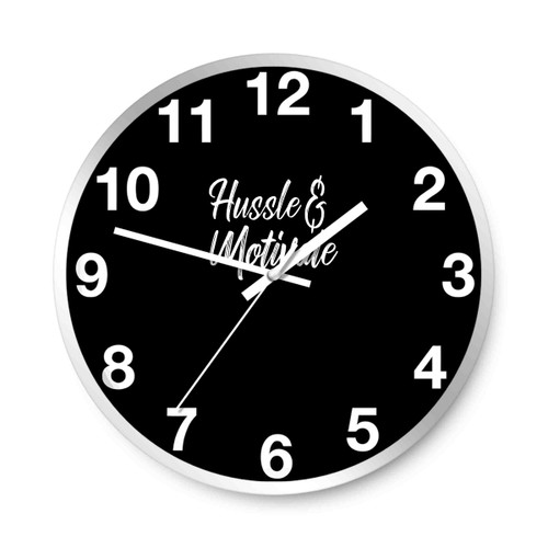 Nipsey Hussle Hip Hop Hussle And Motivate Wall Clocks