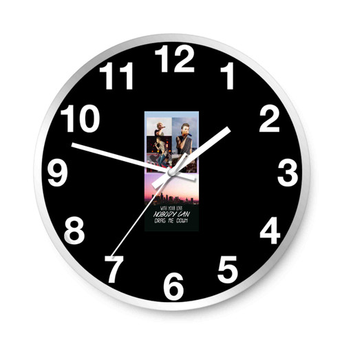 One Direction Drah Me Down Concert Wall Clocks