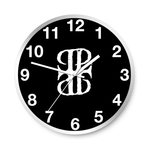 Paradise Lost Faith Divides Us Logo Wall Clocks