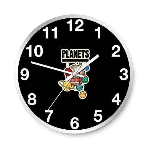 Planets Wall Clocks