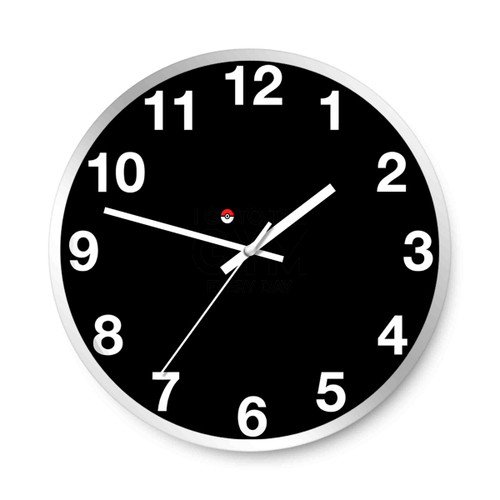 Pokemon Go To The Gym Wall Clocks