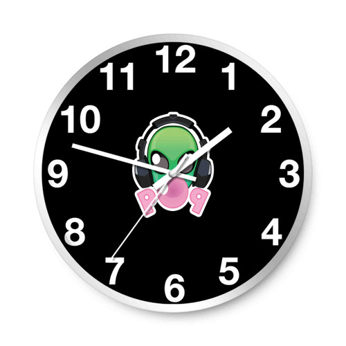 Pop Alien Wall Clocks