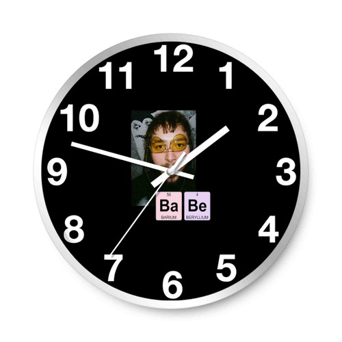 Post Malone Ba Be Barium Beryllium Wall Clocks