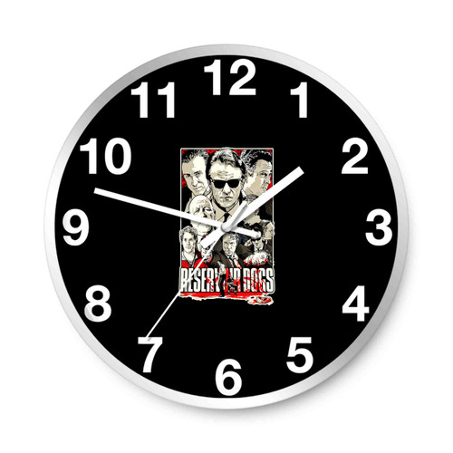 Reservoir Dogs Tarantino Movie Retro Cool Vintage Wall Clocks