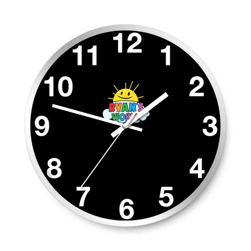 Ryan World Toy Review Logo Wall Clocks