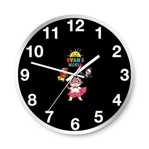 Ryan World Toy Review Squad Wall Clocks