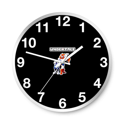 Sans And Papyrus Undertale Wall Clocks Sans And Papyrus Undertale Wall Clocks
