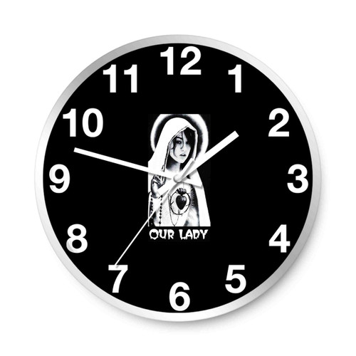 Sasha Gray Our Lady Wall Clocks