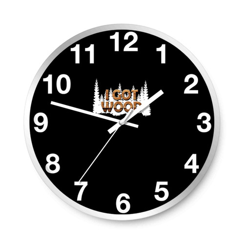 Shaun Of The Dead I Got Wood Wall Clocks