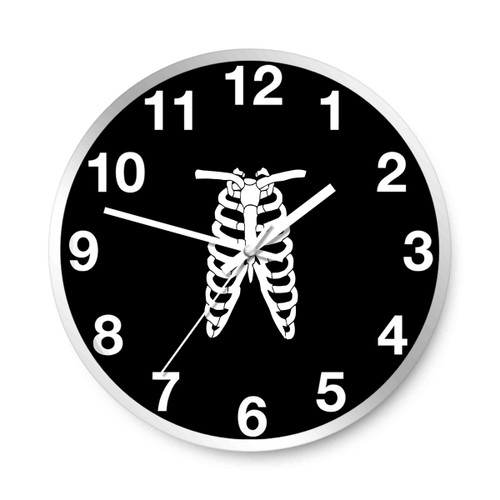 Skeleton Halloween Wall Clocks