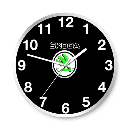 Skoda Logo Wall Clocks