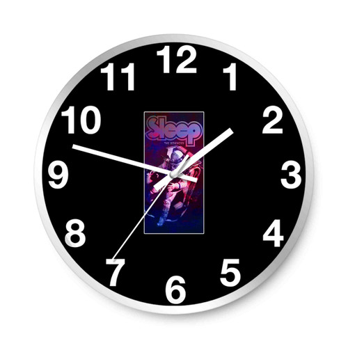 Sleep The Sciences Doom Metal Stoner Rock Colors Wall Clocks