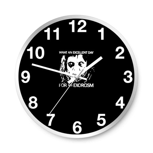 The Exorcist Exorcist Day Wall Clocks